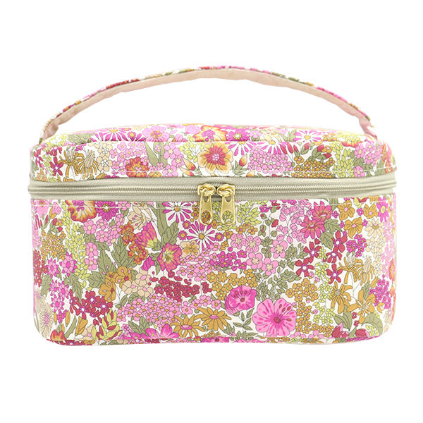 収納ケース 『リバティ・ファブリックス バニティボックス オーバル大 VA5-3631165JE』 【ユザワヤ限定商品】