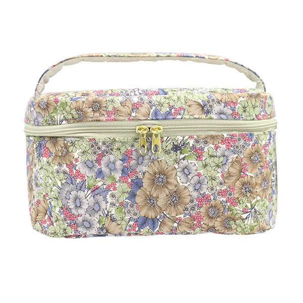 収納ケース 『リバティ・ファブリックス バニティボックス オーバル大 VA5-DC10480ZE』 【ユザワヤ限定商品】