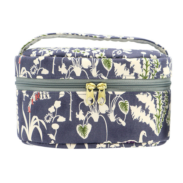 収納ケース 『リバティ・ファブリックス バニティボックス オーバル小 VA6-3630278AE』 【ユザワヤ限定商品】