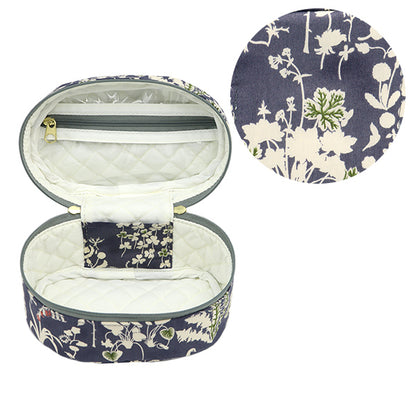 収納ケース 『リバティ・ファブリックス バニティボックス オーバル小 VA6-3630278AE』 【ユザワヤ限定商品】