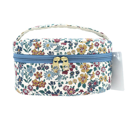 収納ケース 『リバティ・ファブリックス バニティボックス オーバル小 VA6-36300126D』 【ユザワヤ限定商品】