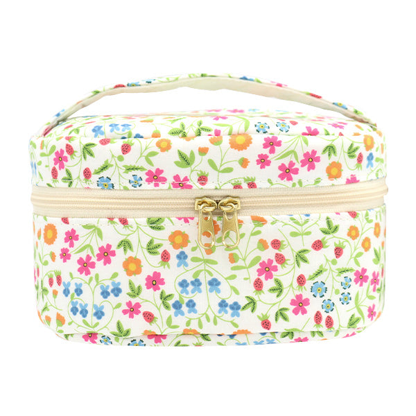 収納ケース 『リバティ・ファブリックス バニティボックス オーバル小 VA6-3632003BE』 【ユザワヤ限定商品】