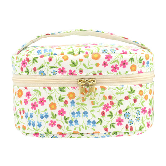 収納ケース 『リバティ・ファブリックス バニティボックス オーバル小 VA6-3632003BE』 【ユザワヤ限定商品】