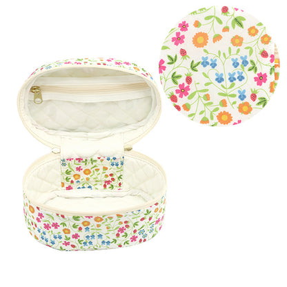 収納ケース 『リバティ・ファブリックス バニティボックス オーバル小 VA6-3632003BE』 【ユザワヤ限定商品】