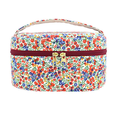 収納ケース 『リバティ・ファブリックス バニティボックス オーバル小 VA6-36300116E』 【ユザワヤ限定商品】