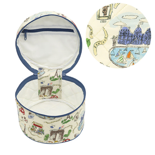 저장 케이스 "Liberty Fabrics Vanity Box Quilted VA7-363J6808C" 【Yuzawaya 오리지널】
