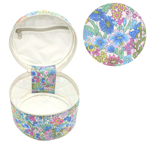 収納ケース 『リバティ・ファブリックス バニティボックス キルティング VA7-3631165IE』 【ユザワヤ限定商品】