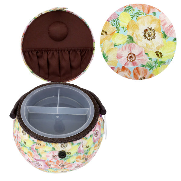 裁縫箱 『LIBERTY リバティプリント ソーイングバスケット SO4-30110A』【ユザワヤ限定商品】