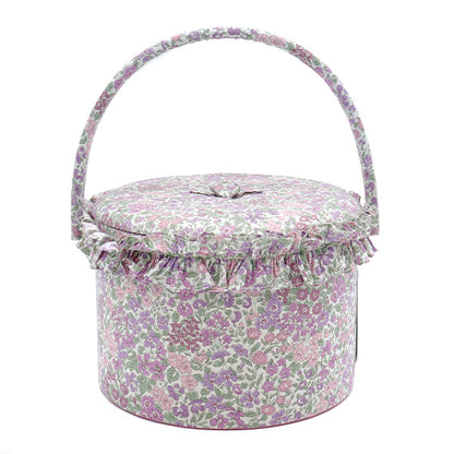 裁縫箱 『リバティ・ファブリックス ソーイングバスケット SO6-3631114YE』 【ユザワヤオリジナル】