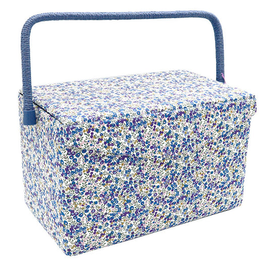 裁縫箱 『リバティ・ファブリックス ソーイングバスケット SO1-36300116D』 【ユザワヤオリジナル】