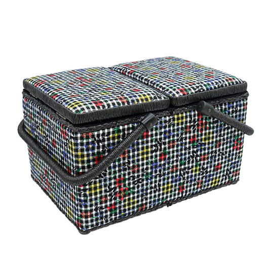 Boîte de couture "Fabrics Liberty Panier de couture SO-3637071A" 【Yuzawayaoriginal】