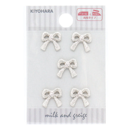 رقعة "Seal & Iron Petit"رقعة الشريط Silver Mow888" KIYOHARA