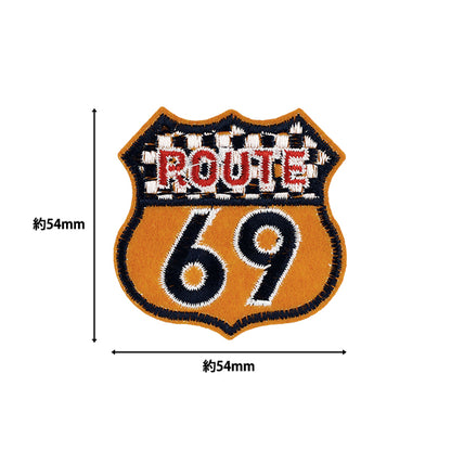 Aufnäher 『Route 69 WT232"