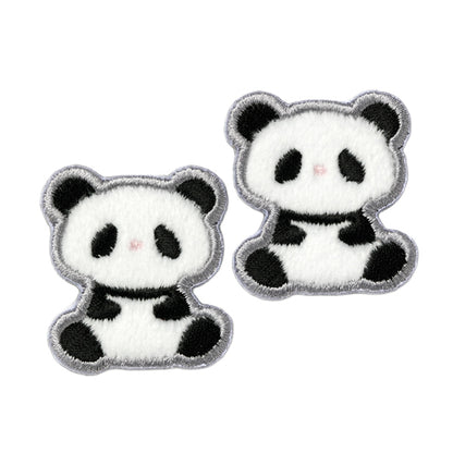 ワッペン 『ぬいぱっち ふわふわワッペン パンダ NPW-05』