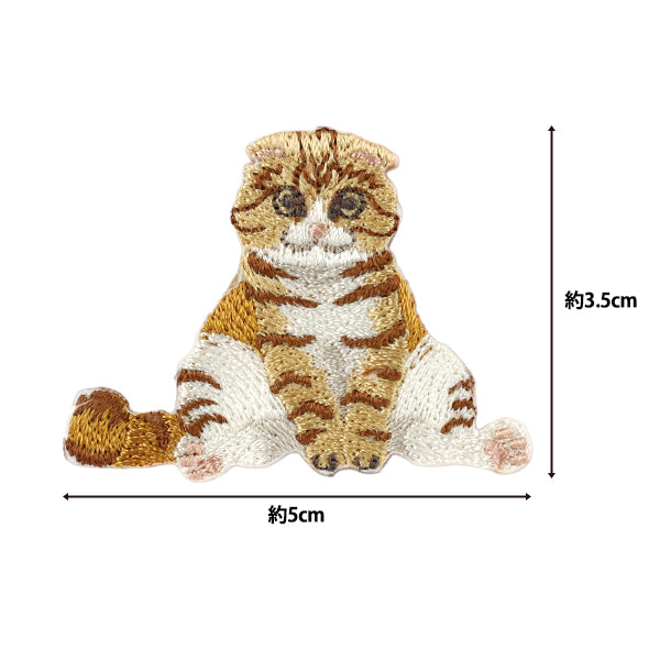 Patch "Neko ! NEKO ! Neko ! Suko assise H459-162-2" Hamanaka