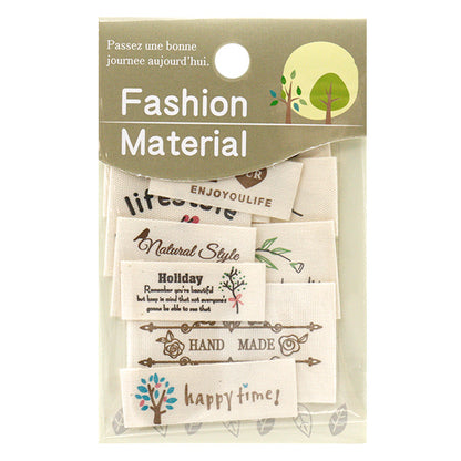 علامة العلامة "علامات القطن 10 أنواع x 1 ورقة كل CT-03"