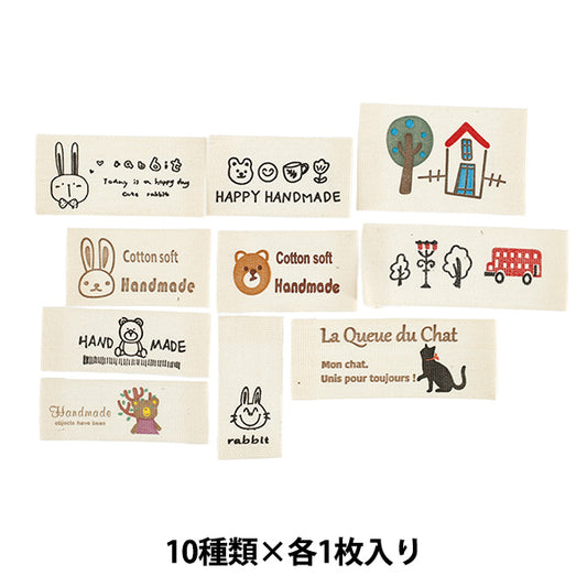 标签 "棉标签10种×各1枚CT-04”