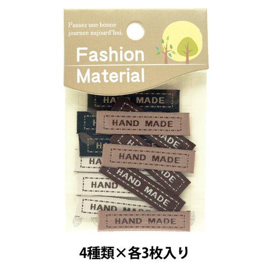 علامة العلامة "العلامات المصنوعة يدويًا 4 أنواع × 3 أوراق كل TG-12"