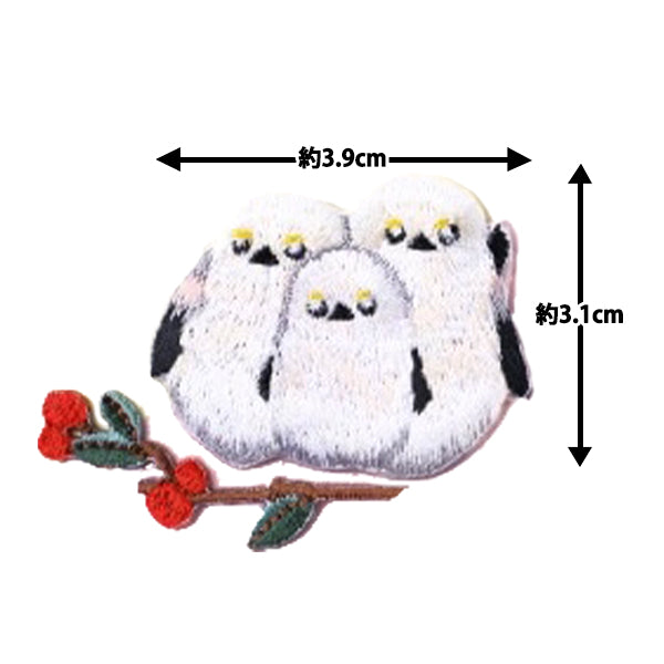 Заплатка "вышивкаЗаплаткаSeal Simaenaga (3 птицы) UTN204"