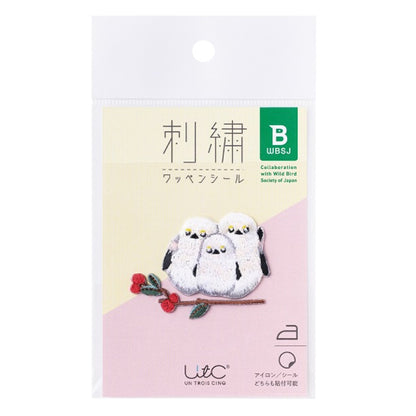 Заплатка "вышивкаЗаплаткаSeal Simaenaga (3 птицы) UTN204"