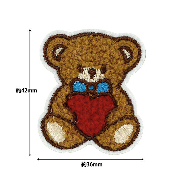 ワッペン 『パイルワッペン くま WP-004』