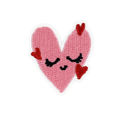 Parche "bordadoParche Cara de Corazón WP-035”