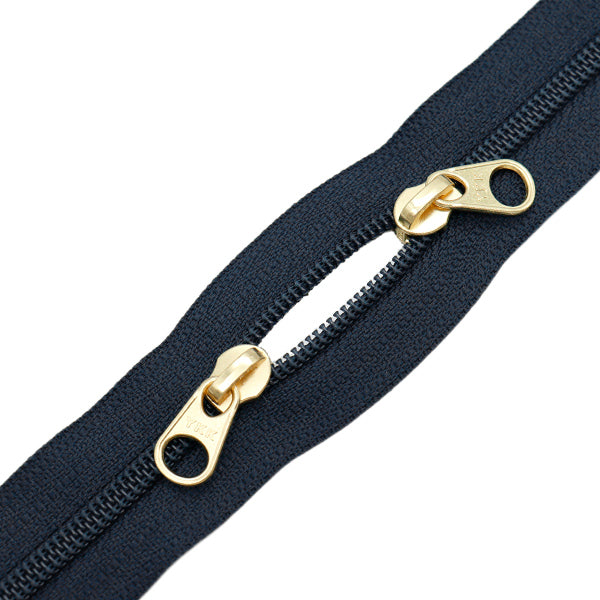 سحاب "لفائف فتح فتحة مزدوجة"سحاب لون 30 سم 560 3CFCH30GWYZ" YKK