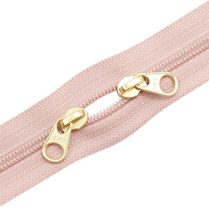 سحاب "لفائف فتح فتحة مزدوجة"سحاب 30 سم لون 344 فاتح 3CFCH30GWYZ" YKK