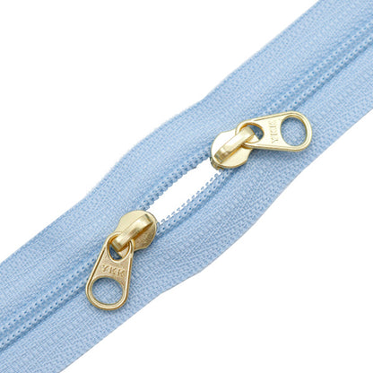 سحاب "لفائف فتح فتحة مزدوجة"سحاب 30 سم اللون 350 فاتح 3CFCH30GWYZ" YKK