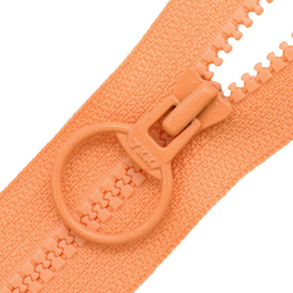 سحاب "حلقة بيسلون" سحاب 20 سم لون 522 3VSCUR-20YZ" YKK