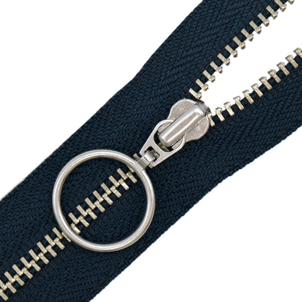 Reißverschluss "20 cm mit Metallring, Marine, Farbe 560, 3yacur-20z" YKK