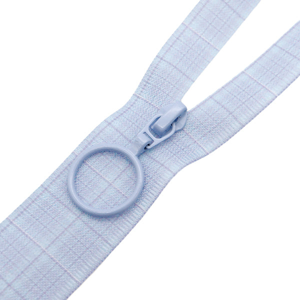 سحاب "طباعة الترتان"سحاب 20cm BL Blue SPF2403-20"