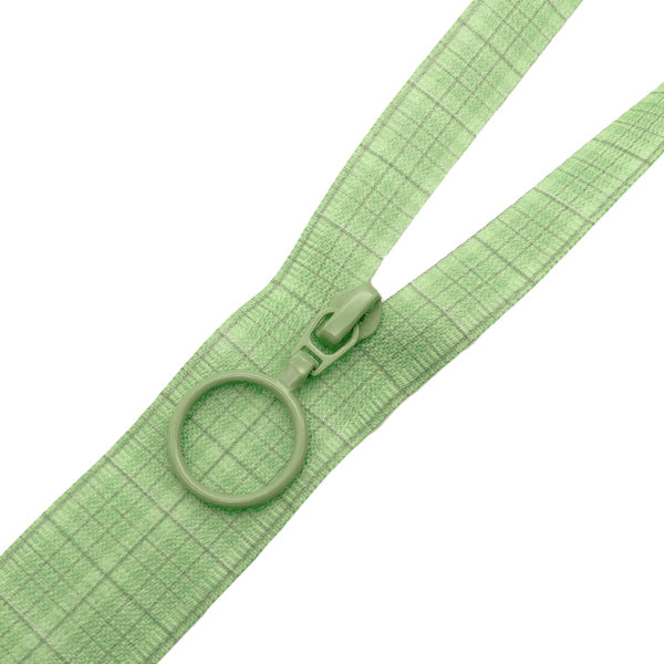 Reißverschluss "Tartandruck"Reißverschluss 20 cm GR Green SPF2403-20"