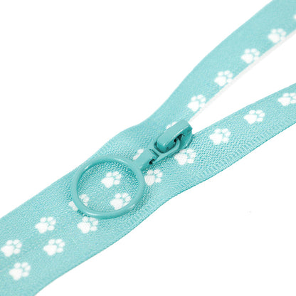 Fermeture éclair ``Impression animaleFermeture éclair Empreinte Menthe 20 cm SPF2501-20"