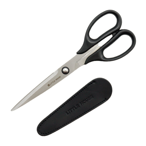 Handcraft Scissor "LITTLE HOUSE Quilted Scissors with Leather Case 185mm 430926" Gold Kame Iron Industry