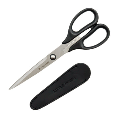 Handcraft Scissor "LITTLE HOUSE Quilted Scissors with Leather Case 185mm 430926" Gold Kame Iron Industry