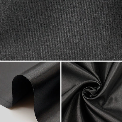 [From quantity 5] Fabric "Ceramica satin 310-K black"