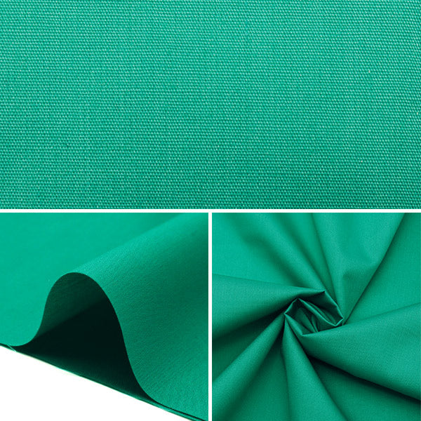 [From quantity 5] Fabric "T/C Broad Turquoise YTC45205-37"