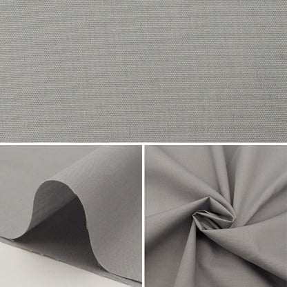 [From quantity 5] Fabric "T/C Broad Gray YTC45205-55"