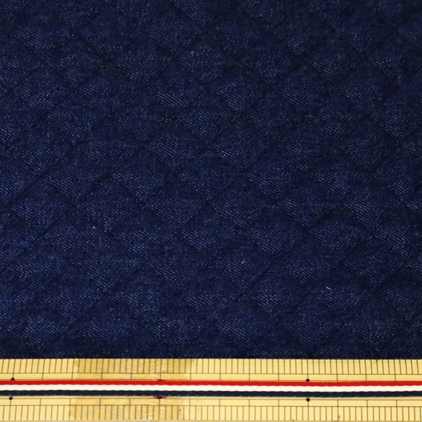 [Aus Menge 5] Stoff "Denim Quilting"