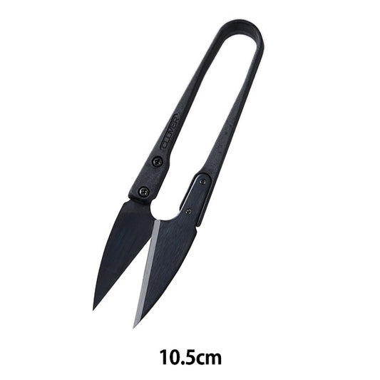 Handcraft Scissor "Black Black Blade 10.5cm 36-395" Clover