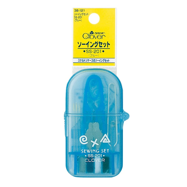 裁縫セット 『ソーイングセット SS-201 ブルー 38-121』 Clover