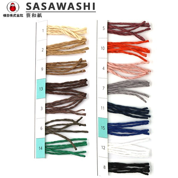 春夏紗線 “ Sasawashi（Sasa Washi）1” DARUMA 橫田