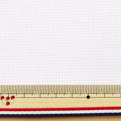 刺繡布料 “金標準AIDA（AIDA）14計數55眼白色（白色）GD1436BX-6750” DMC DMSI