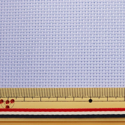 Embroidery Fabric "GOLD Standard Aida (Aida) 14 count 55 eyes Light Blue (Light Blue) GD1436BX-4600" DMC Diet