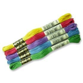 Embroidery thread "DMC No. 25 embroidery thread 48th color" DMC Dewhm Sea