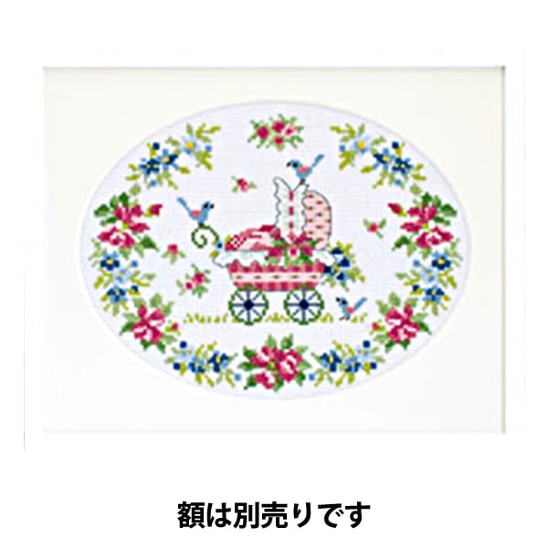 Stickkit "Stickerei Kit Onoe Megumi Flower Symphony Rosette & Boller 7433" Olympus