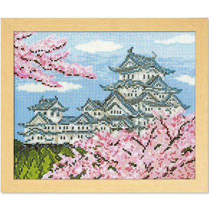 刺繡套件“刺繡套件彈簧式Himeji Castle 7414” Olympus