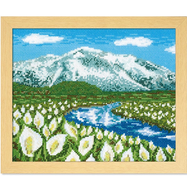 Embroidery kit "embroidery kit summer Oze 7415" Olympus