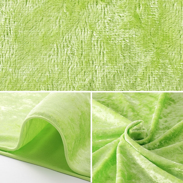 [De la quantité 5] tissu "Costume Velor Lime"